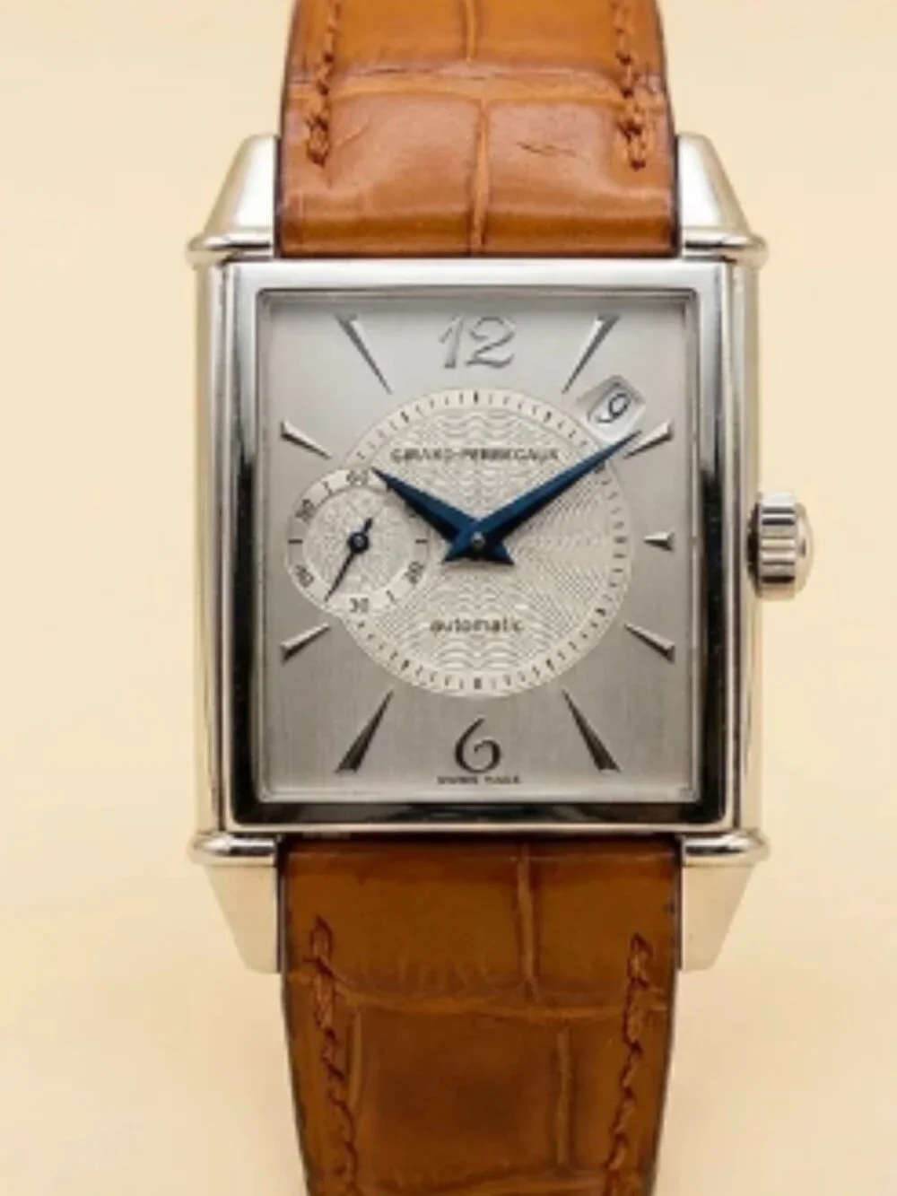 Girard-Perregaux 1945 Stainless Steel Automatic Vingage Wristwatch